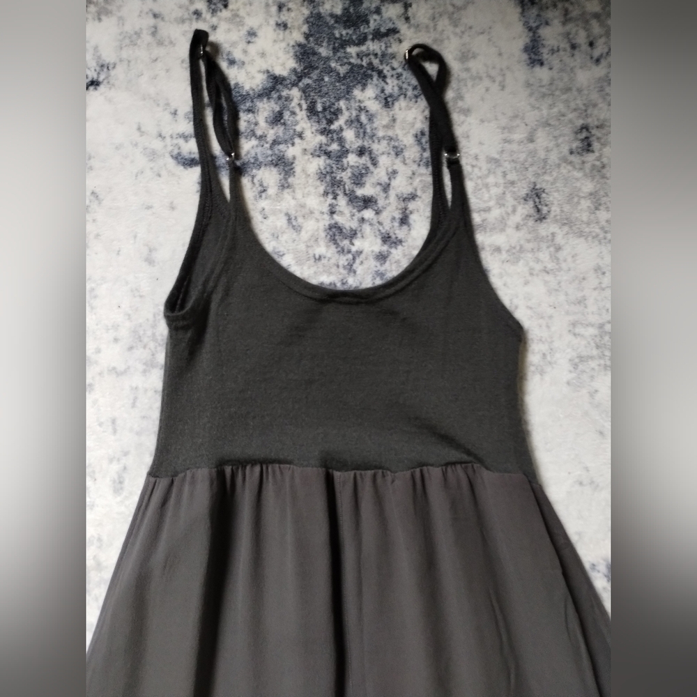 Silk Cashmere Gray Women's Dress 1 - Picture 5 of 5